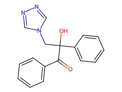1-Propanone, 2-hydroxy-1,2-diphenyl-3-(4H-1,2,4-triazol-4-yl)- structure