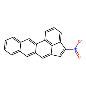 4-Nitrobenz(k)acephenanthrylene structure