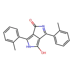 3-hydroxy-1,4-bis(2-methylphenyl)-2H-pyrrolo[3,4-c]pyrrol-6-one structure