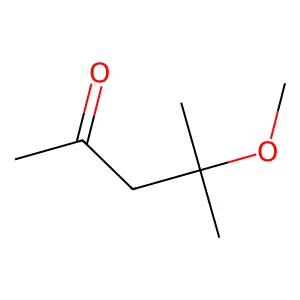 4-Methoxy-4-methyl-2-pentanone structure