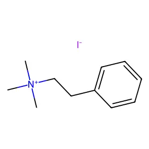 三甲基苯乙基碘化铵 structure