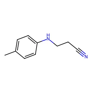 3-[(4-Methylphenyl)amino]propanenitrile structure