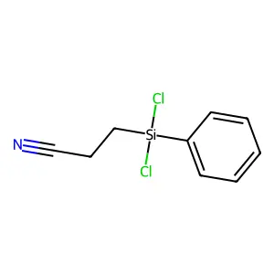 3-(Dichlorophenylsilyl)propiononitrile structure