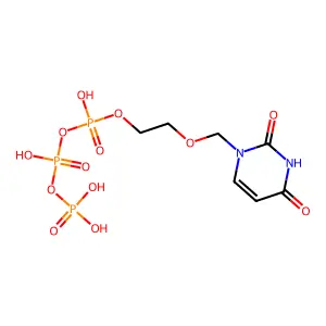 Acyclo-UTP structure
