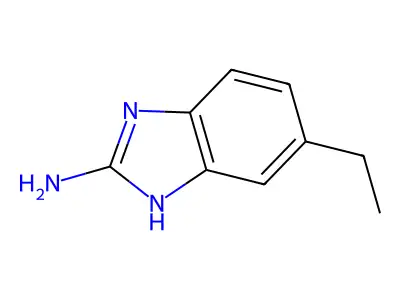 6-Ethyl-1H-benzimidazol-2-ylamine structure