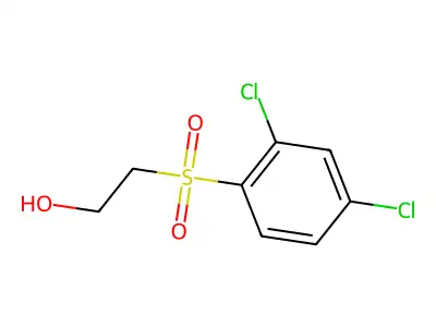 2,4-Dichlorophenylsulfonylethanol structure