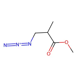 (S)-3-Azido-2-methylpropanoic acid, methyl ester structure