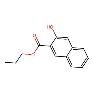 Propyl 2-hydroxy-3-naphthoate structure