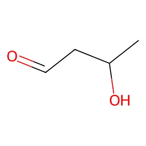 3-羟基丁醛 structure