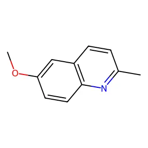 6-Methoxyquinaldine structure