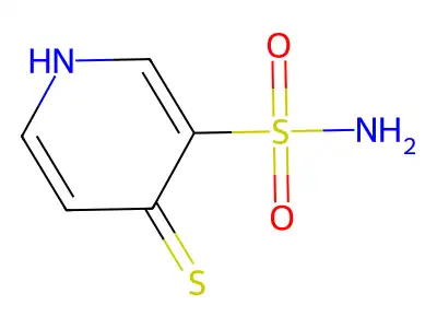 4-Mercaptopyridine-3-sulfonamide structure