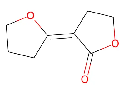 2(3H)-Furanone, 3-(dihydro-2(3H)-furanylidene)dihydro- structure