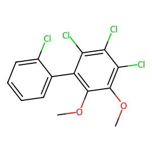 Tetrachlorodimethoxy-1,1'-biphenyl structure