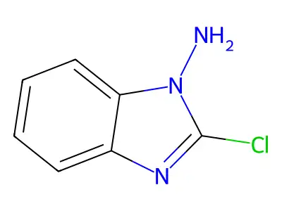 1H-Benzimidazol-1-amine,2-chloro- structure