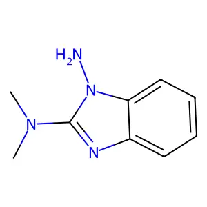 2-N,2-N-dimethylbenzimidazole-1,2-diamine structure
