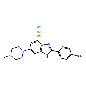 Hoechst 8208 structure