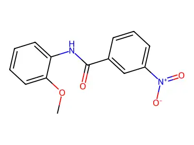 N-(2-methoxyphenyl)-3-nitrobenzamide structure