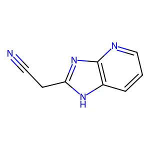 2-Cyanomethylimidazo(4,5-b)pyridine structure
