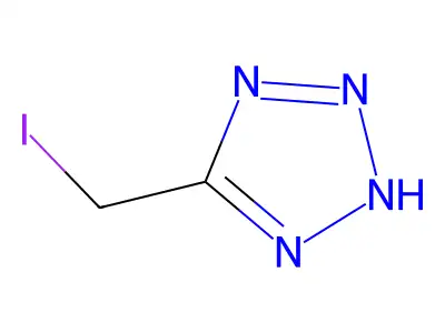 5-(iodomethyl)-2H-tetrazole structure