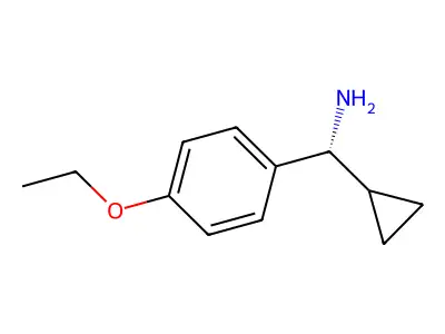 Cyclopropyl(4-ethoxyphenyl)methanamine structure
