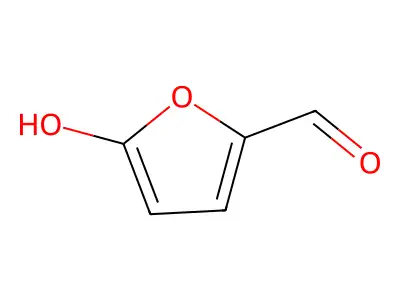 5-羟基呋喃-2-甲醛 structure