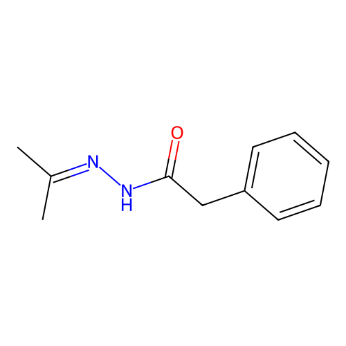 2-phenyl-N-(propan-2-ylideneamino)acetamide structure