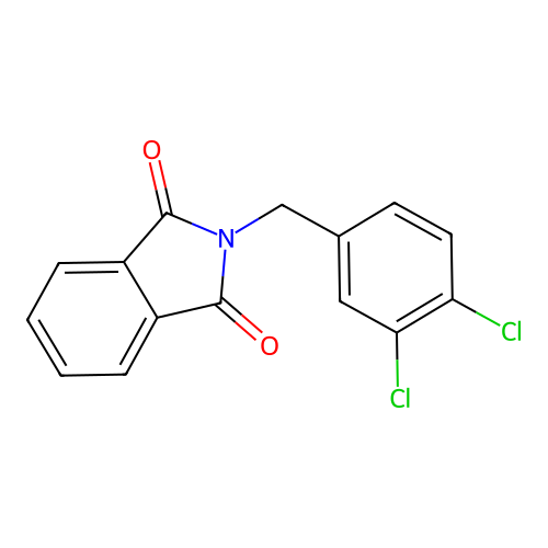 2-(3,4-dichlorobenzyl)-1H-isoindole-1,3(2H)-dione structure