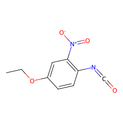4-Ethoxy-2-nitrophenyl isocyanate structure