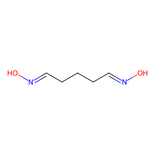 Glutaraldehyde dioxime structure