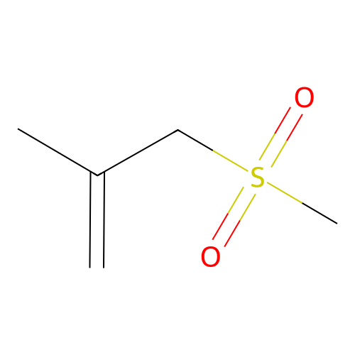 InChI=1/C5H10O2S/c1-5(2)4-8(3,6)7/h1,4H2,2-3H structure