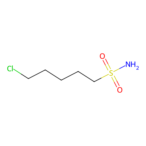 5-Chloropentanesulfonamide structure