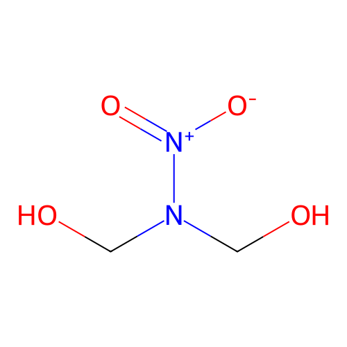 1,1'-(Nitroimino)bis(methanol) structure
