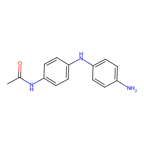 N-acetyl-4,4'-diaminodiphenylamine structure