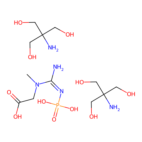 CAS 108321-17-1 - C12H32N5O11P structure