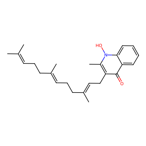Aurachin C structure