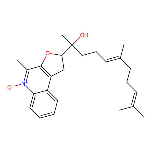 Aurachin A structure