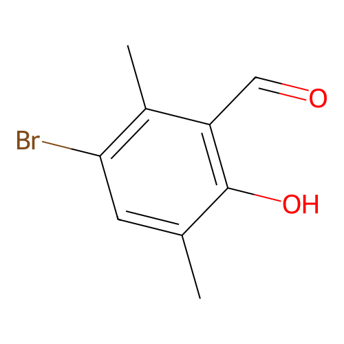 3-Bromo-6-hydroxy-2,5-dimethyl-benzaldehyde structure