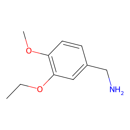 (3-Ethoxy-4-methoxyphenyl)methanamine structure