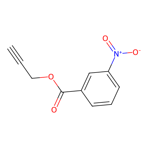 Prop-2-yn-1-yl 3-nitrobenzoate structure