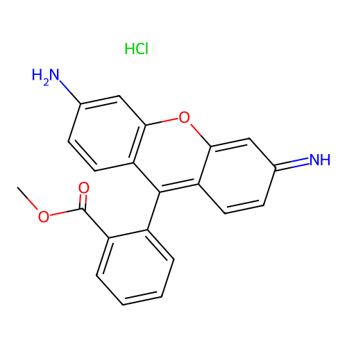 罗丹明123 structure
