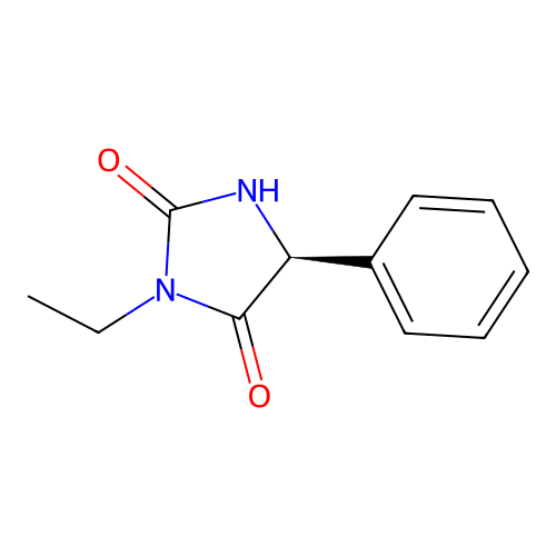 (+)-Ethotoin structure