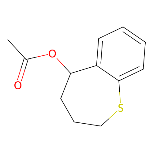 2,3,4,5-Tetrahydro-1-benzothiepin-5-yl acetate structure