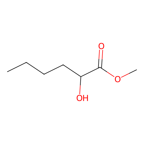 Methyl 2-hydroxyhexanoate structure