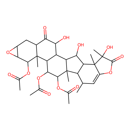 taccalonolide B [M+H]+ structure