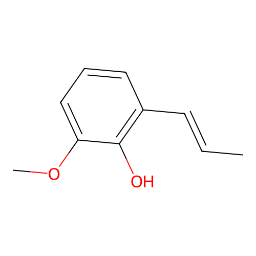 Phenol, 2-methoxy-6-propenyl- structure