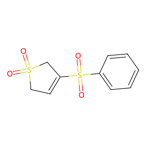 3-Benzenesulfonyl-2,5-dihydro-thiophene 1,1-dioxide structure