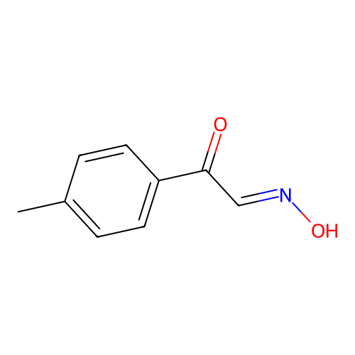 (4-Methylphenyl)(oxo)acetaldehyde oxime structure