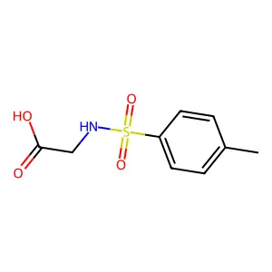 N-((4-Methylphenyl)sulfonyl)glycine structure