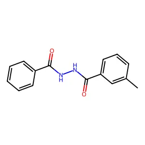 N'-benzoyl-3-methylbenzohydrazide structure