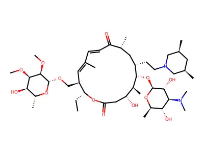 泰乐菌素 structure